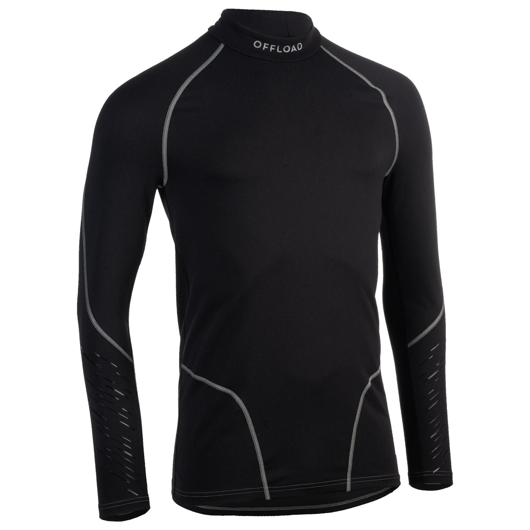 OFFLOAD Refurbished Mens Long-Sleeved Rugby Base Layer Top R500 - B Grade