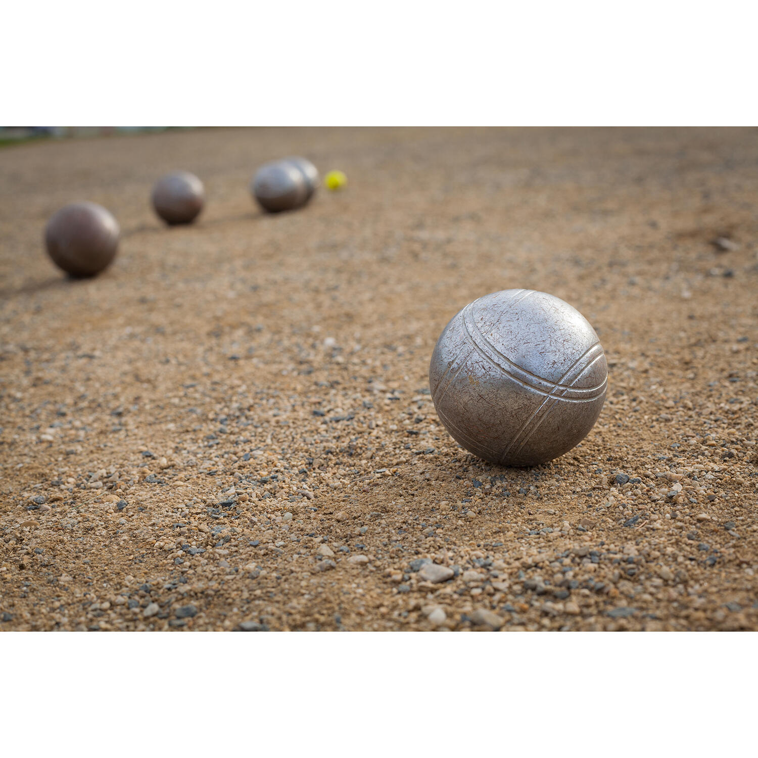 Kule Bule Boule Gra + Pokrowiec Petanque 6 Kul do Gry 6szt Duże Zestaw Etui 3/7