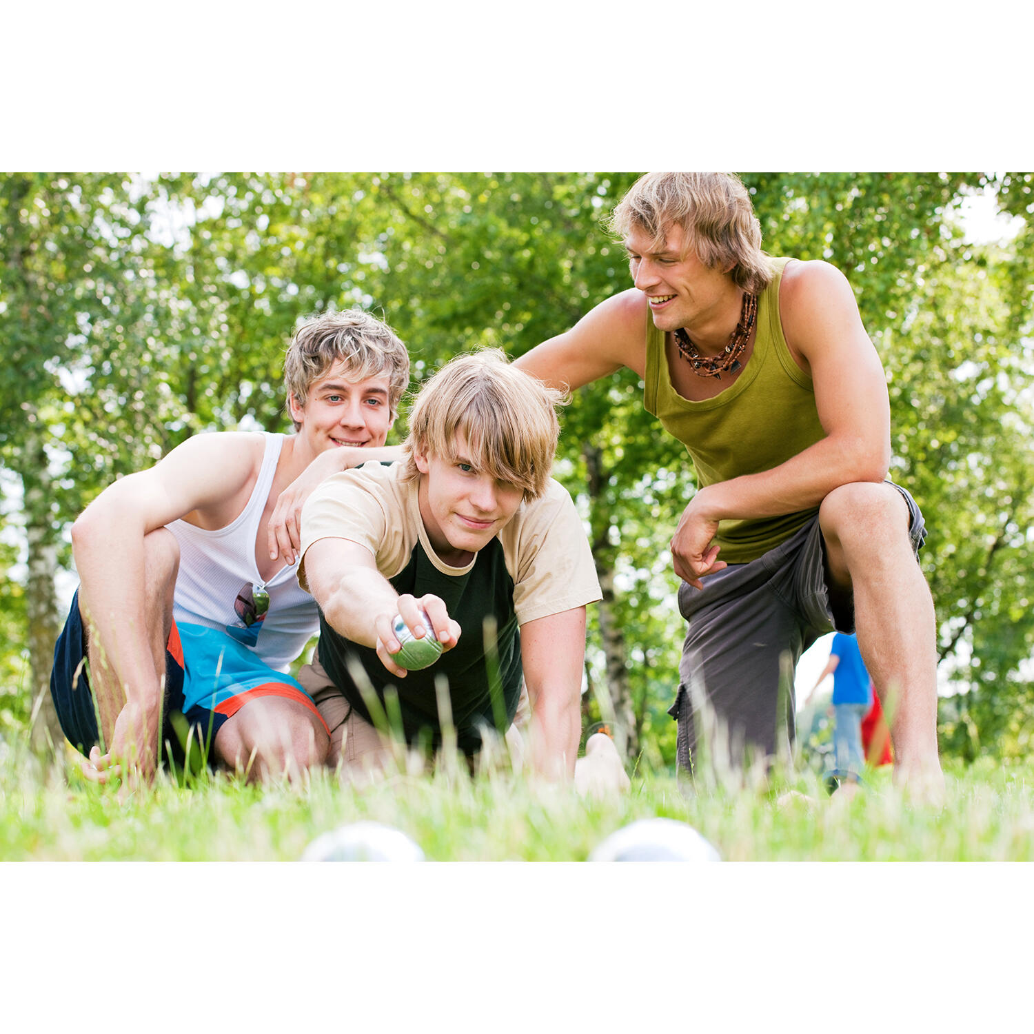 Kule Bule Boule Gra + Pokrowiec Petanque 6 Kul do Gry 6szt Duże Zestaw Etui 7/7