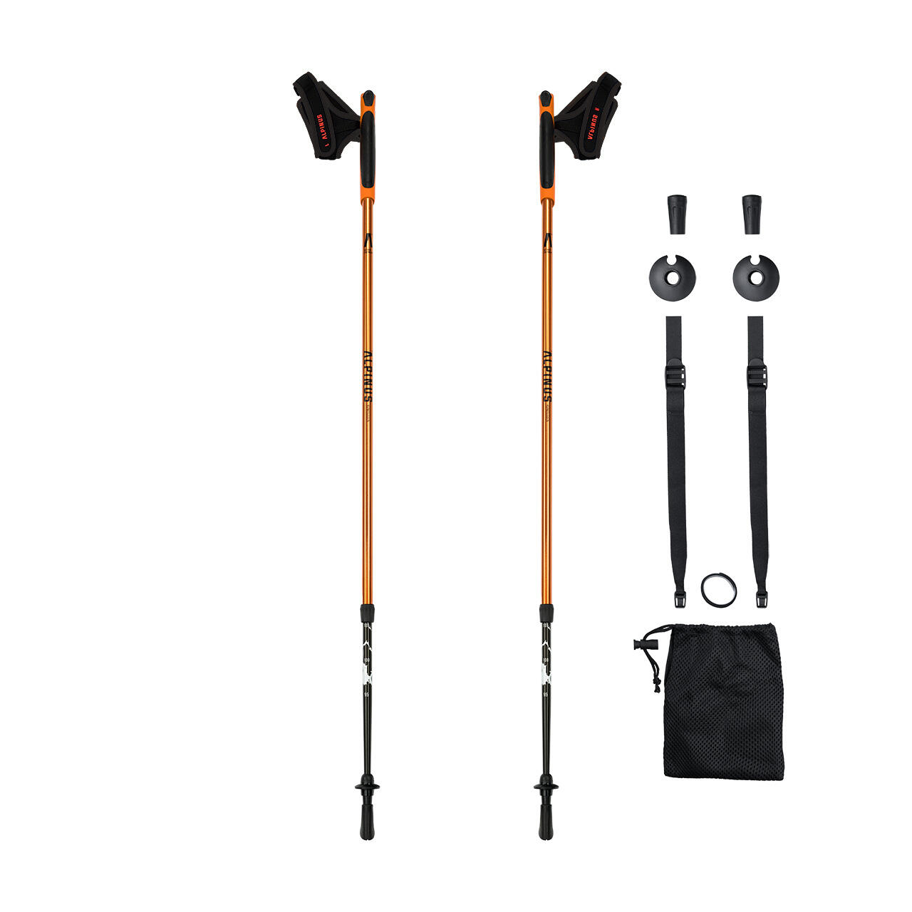 Nordic Walking-stokken Alpinus Kungsleden 2/7