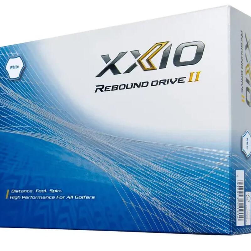 Packung mit 12 Golfbällen Xxio Rebound Drive II