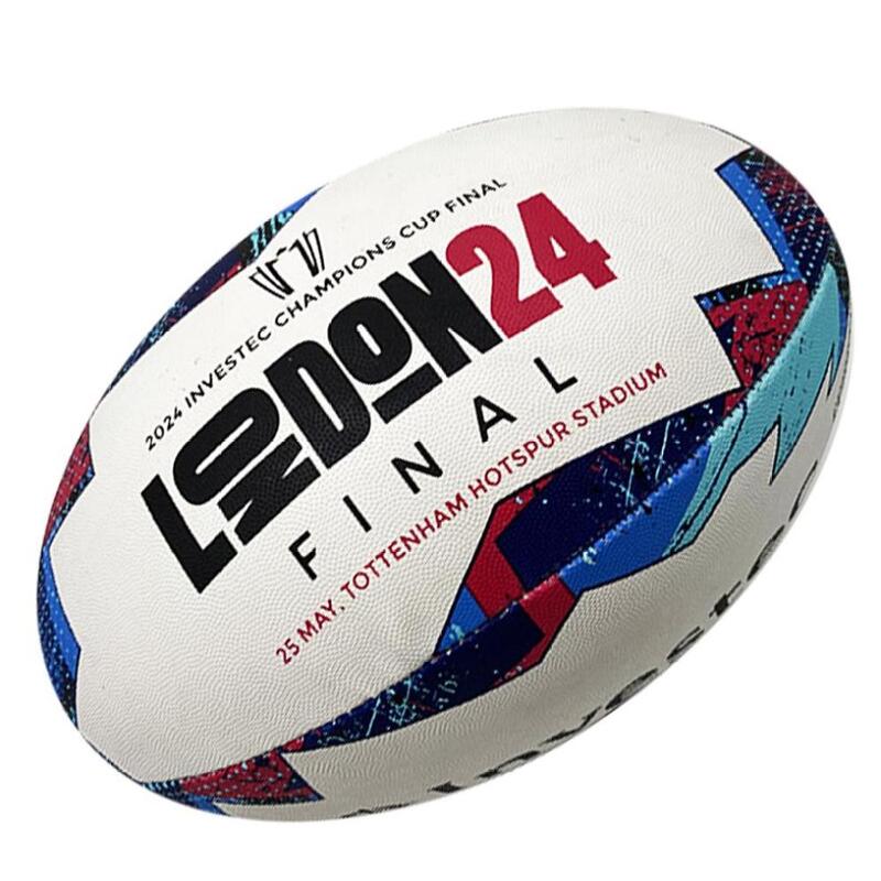 Ballon de Rugby Gilbert Supporter de la finale Investec Champions Cup 2024