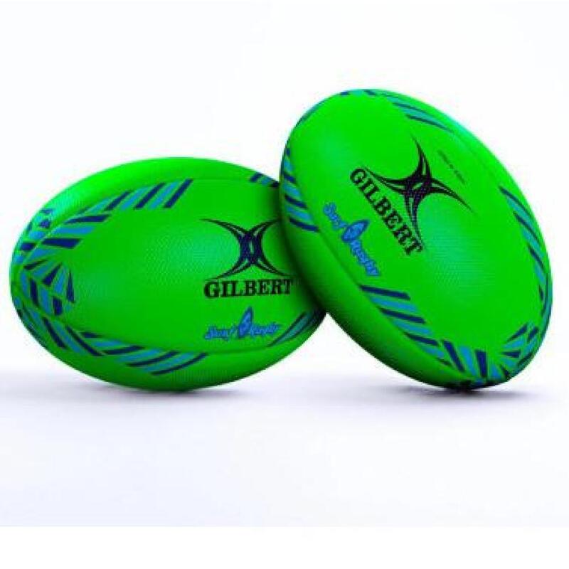 Ballon de Rugby Gilbert Beach Surf Green