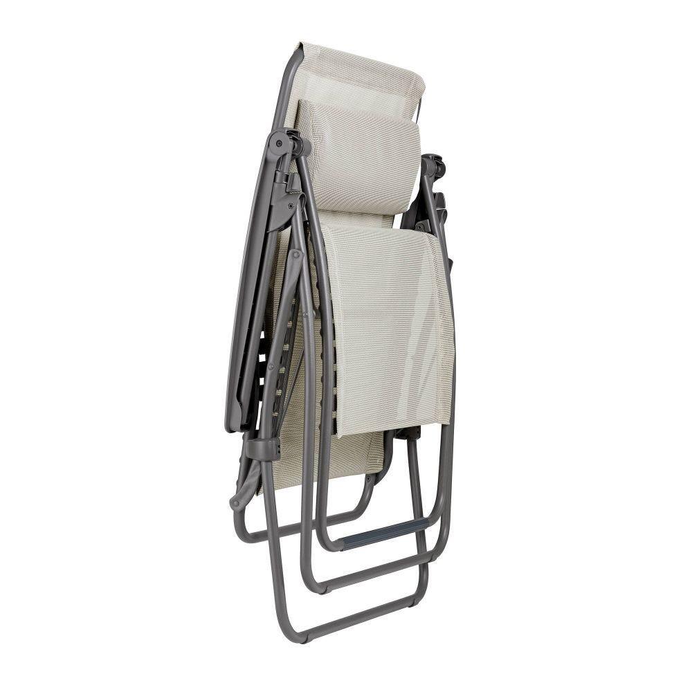 Fauteuil Relax Zéro Gravité XL - RSXA CLIP XL - Beige - Lafuma Mobilier 2/6