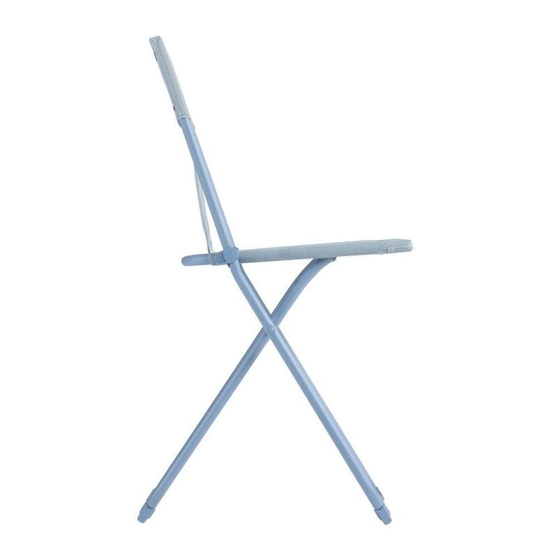 Chaise pliante ultra-compacte - BALCONY II - Bleu - Lafuma Mobilier