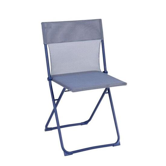 Chaise pliante ultra-compacte - BALCONY - Bleu - Lafuma Mobilier
