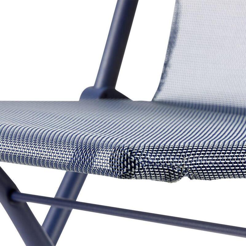 Chaise pliante ultra-compacte - BALCONY II - Bleu - Lafuma Mobilier