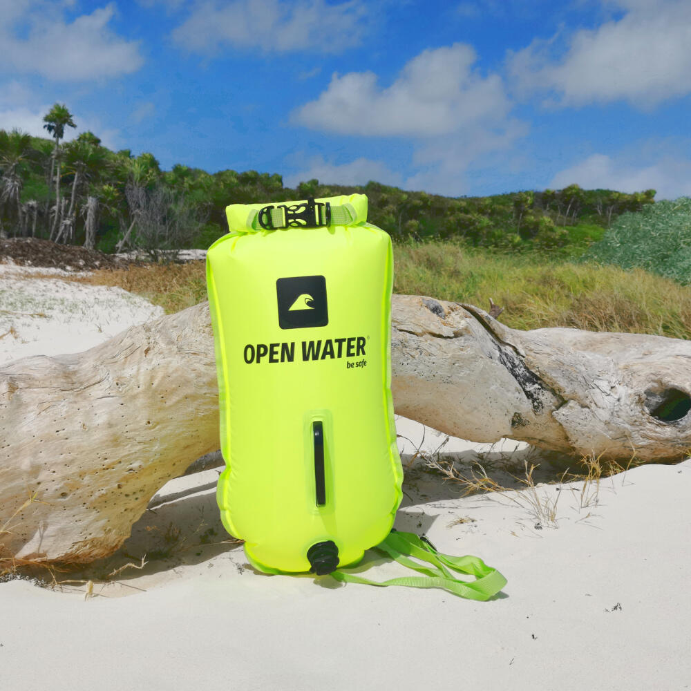 OpenWater XL zwemboei 28L met waterdicht vak 5/6