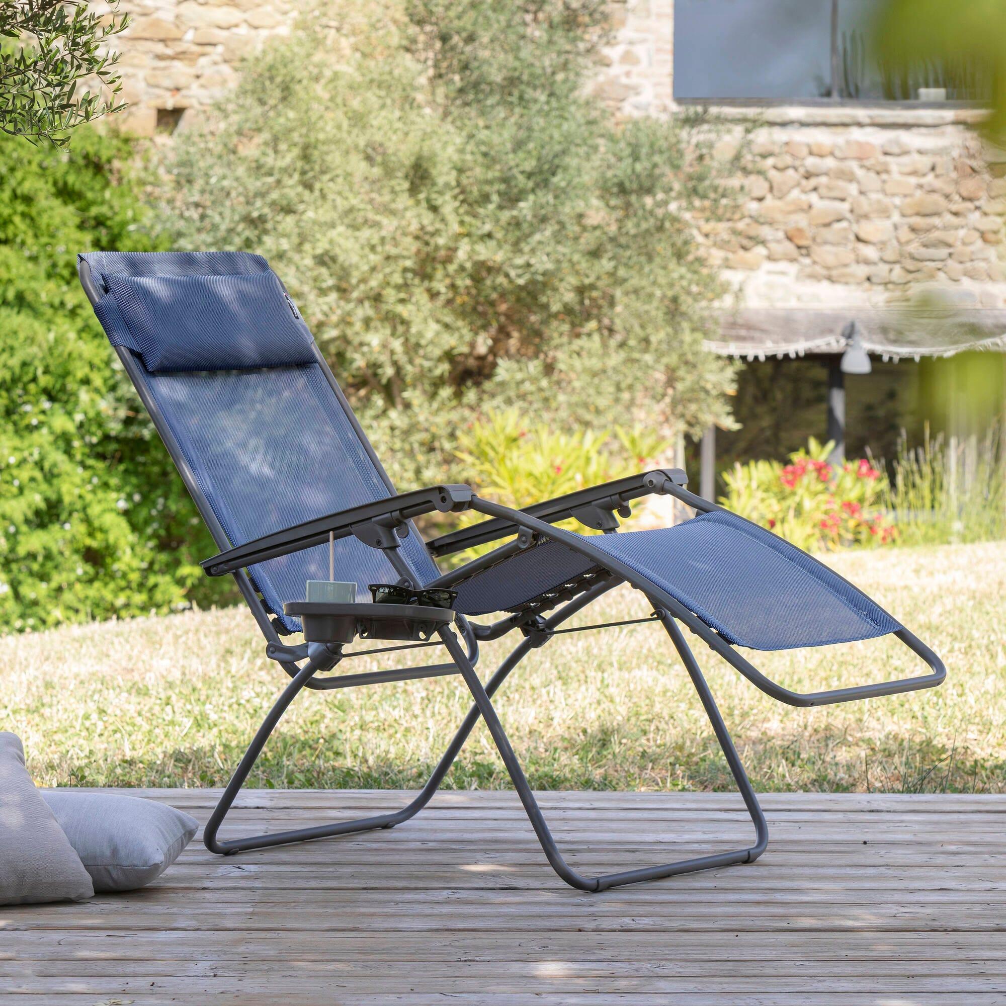 Fauteuil Relax Zéro Gravité - RCLIP - Bleu - Lafuma Mobilier 6/7