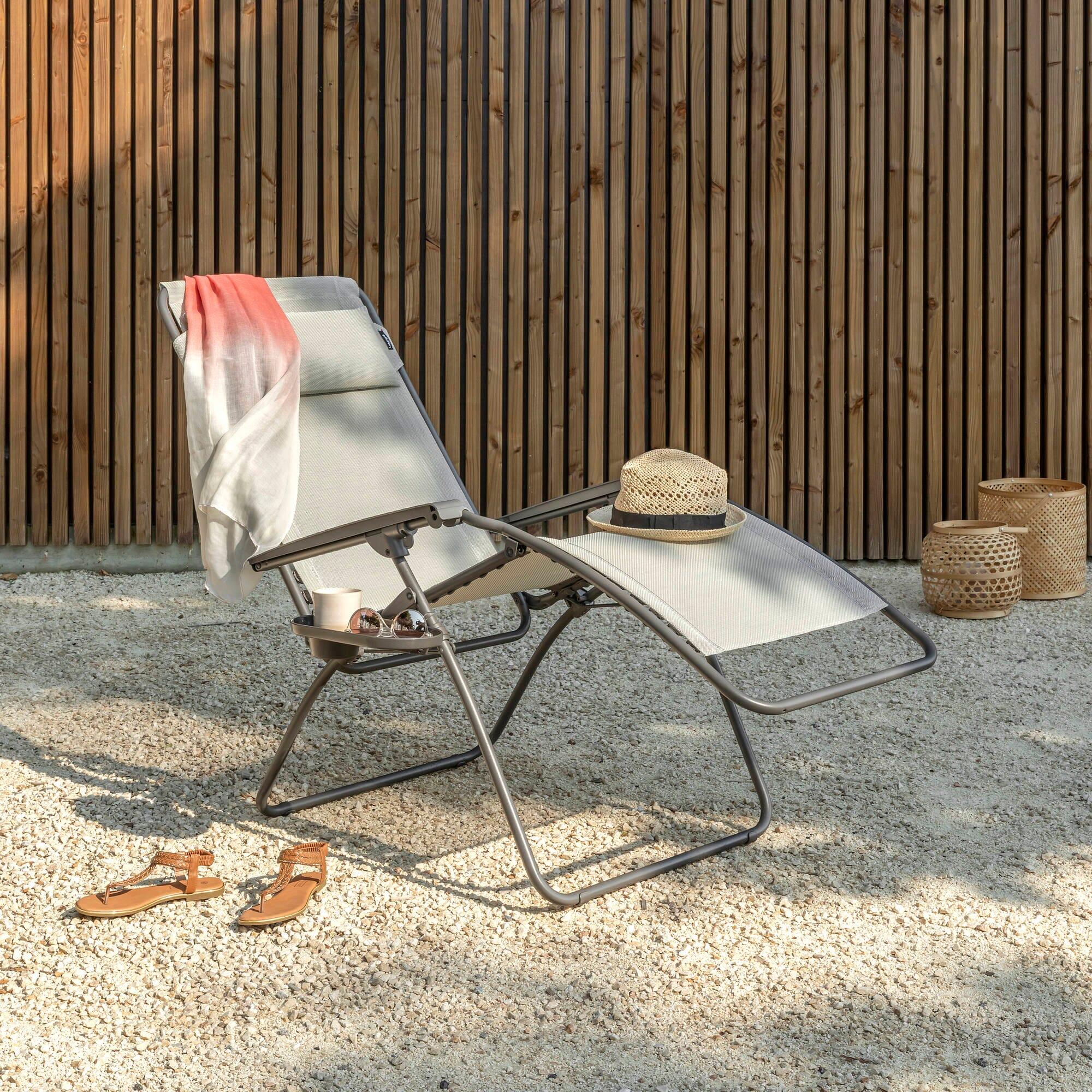 Fauteuil Relax Zéro Gravité - RCLIP - Beige - Lafuma Mobilier 7/7