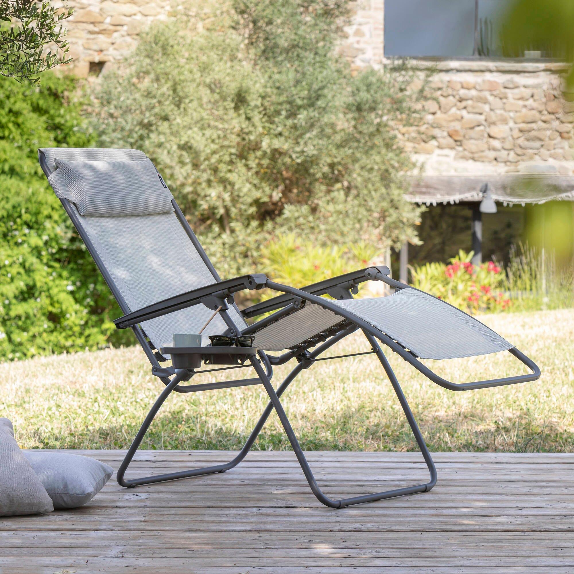 Fauteuil Relax Zéro Gravité - RCLIP - Beige - Lafuma Mobilier 6/7