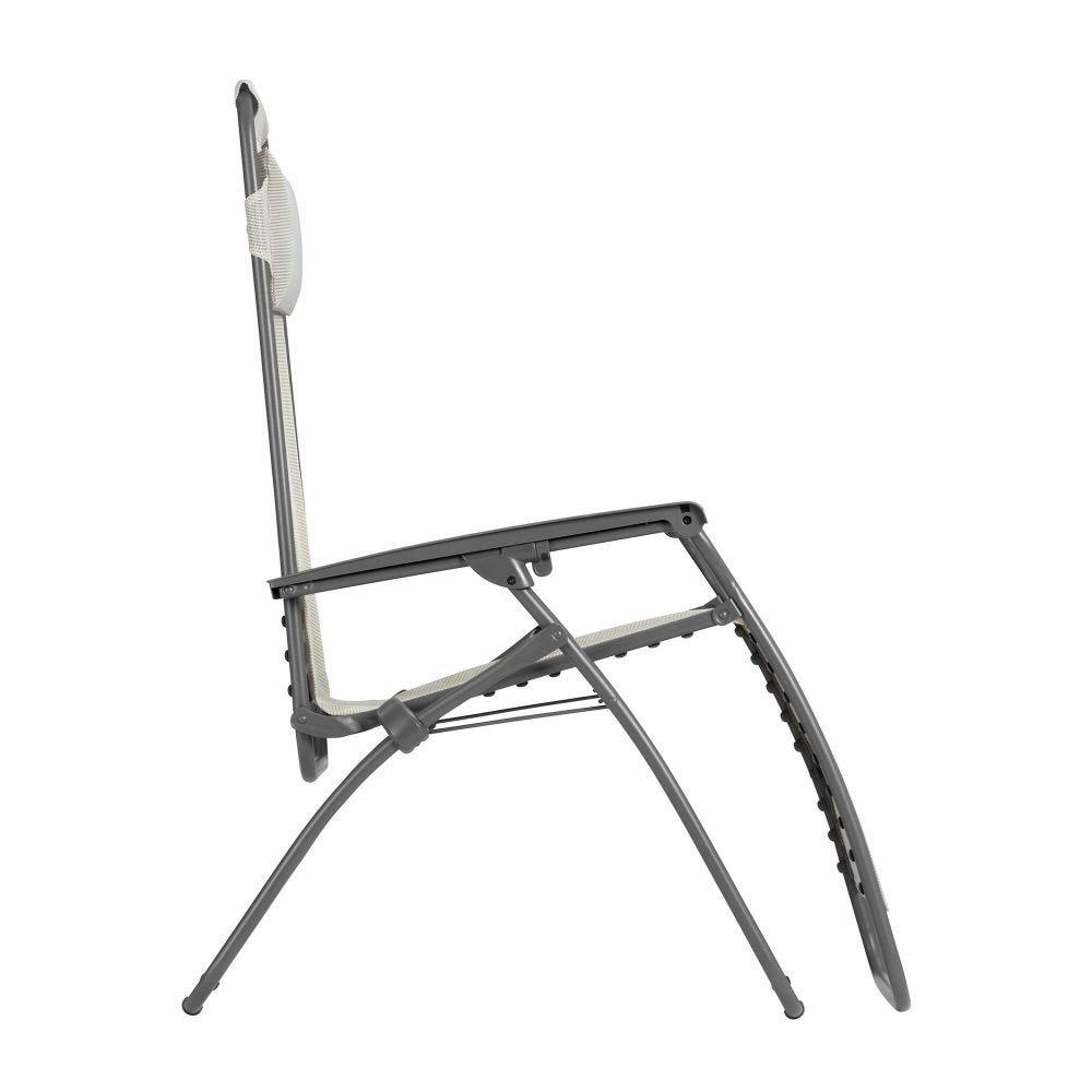 Lot de 2 fauteuils Relax Zéro Gravité - RCLIP - Beige - Lafuma Mobilier 3/7