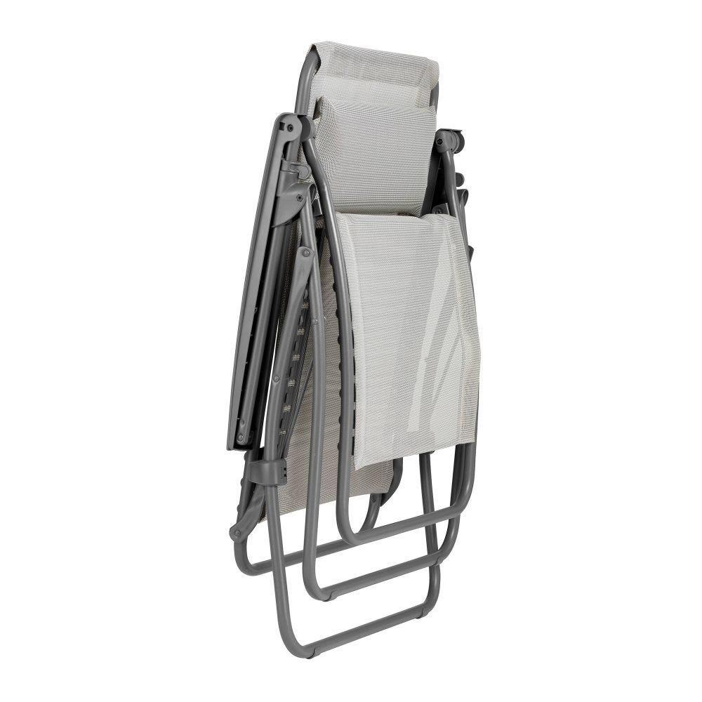 Lot de 2 fauteuils Relax Zéro Gravité - RCLIP - Beige - Lafuma Mobilier 2/7