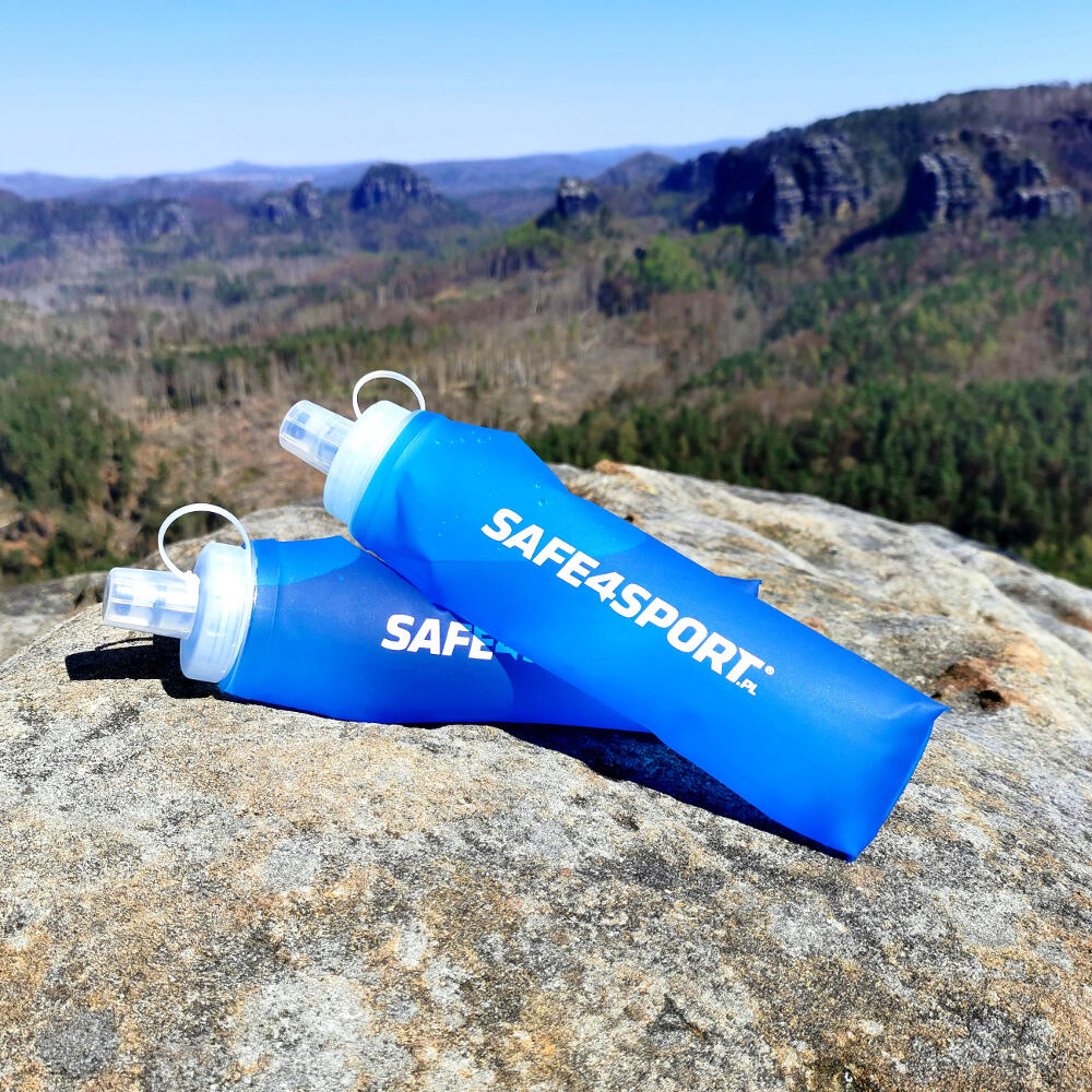 Soft Flask 750 ml flexibele drinkfles groot hardlopen 5/6