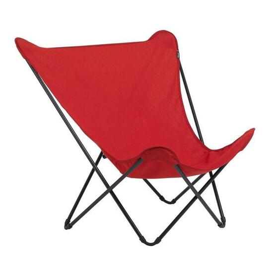 Fauteuil papillon grande largeur - POP UP XL - Rouge - Lafuma Mobilier