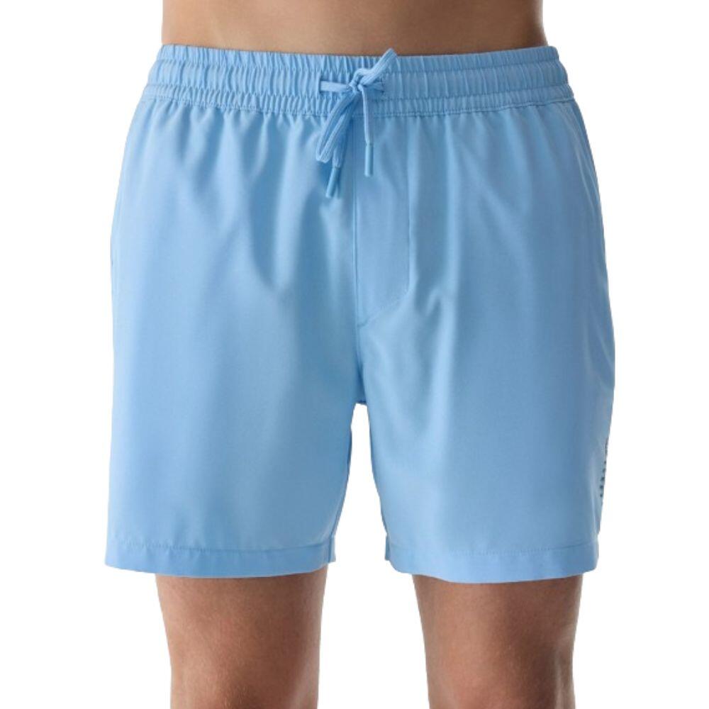 4F SHORTS DE PLAYA PARA HOMBRE - AZUL UBDSM088 3/4