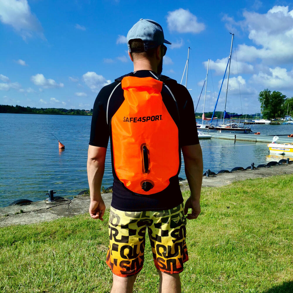 RunSwimmer 28L zwemboei rugzak waterdicht 3/7