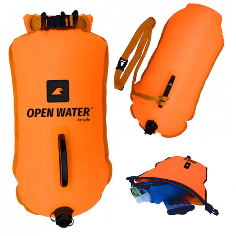 Plavecká bójka OpenWater XL s kapsou na věci