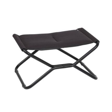 Repose-jambes / tabouret matelassé pliant - NEXT - Noir - Lafuma Mobilier
