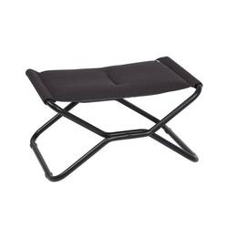 Repose-jambes / tabouret matelassé pliant - NEXT - Noir - Lafuma Mobilier