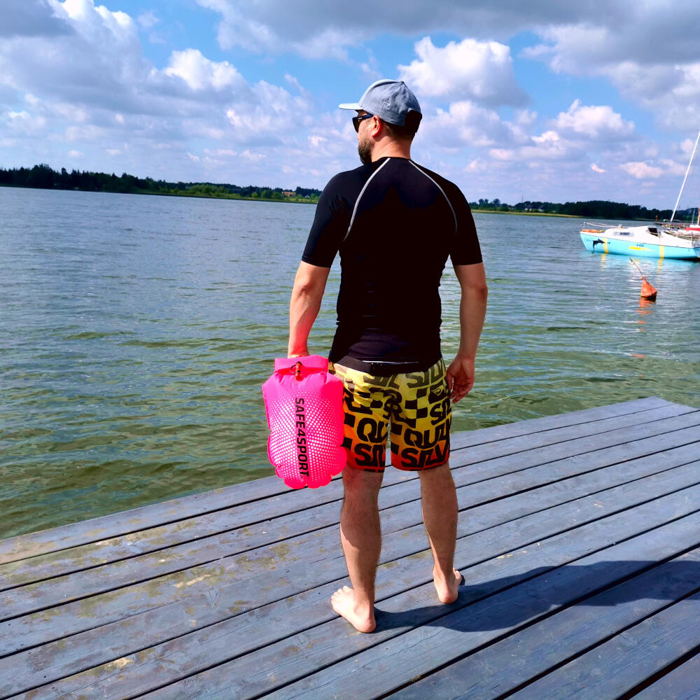 PerfectSwimmer+ 20L zwemboei met waterdicht vak 3/6