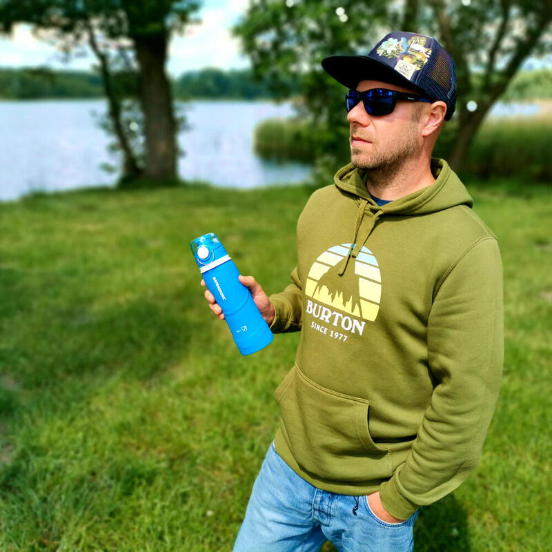 Skládací silikonová láhev 750 ml