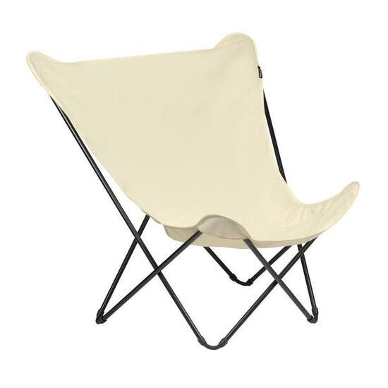 Fauteuil papillon grande largeur - POP UP XL - Beige - Lafuma Mobilier