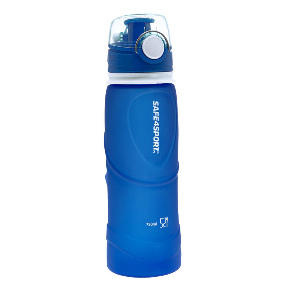 SAFE4SPORT Bottiglia d'acqua in silicone grande pieghevole