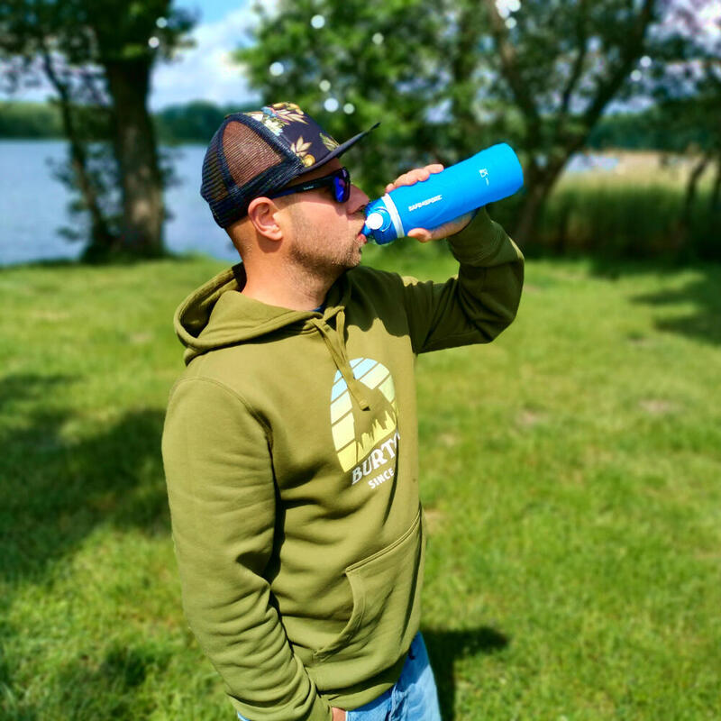 Skládací silikonová láhev 750 ml