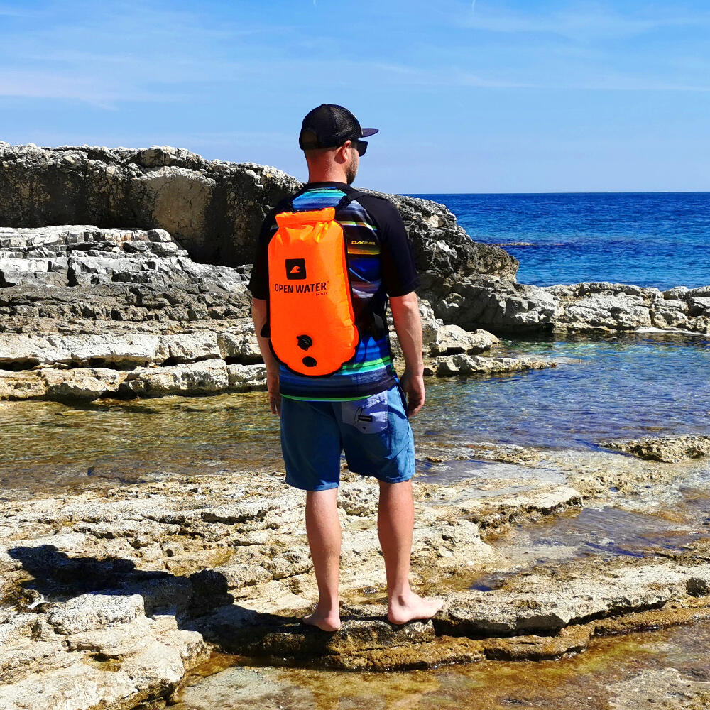 OpenWater 28L zwemboei rugzak waterdicht 4/7