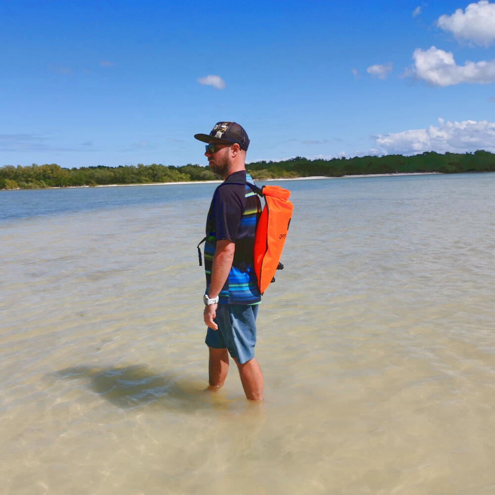 OpenWater 28L zwemboei rugzak waterdicht 5/7