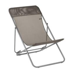 Transat jardin pliant multi-positions - Largeur 58cm - MAXI TRANSAT - Beige