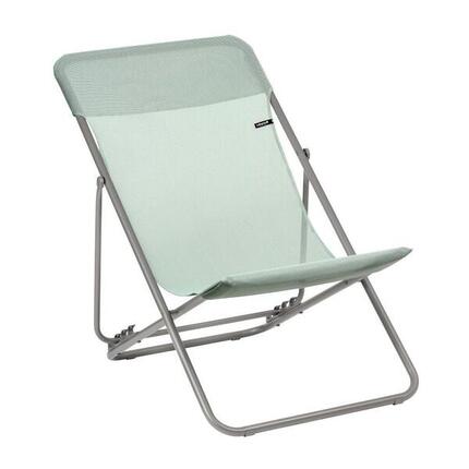 Transat jardin pliant multi-positions - Largeur 58cm - MAXI TRANSAT - Marron