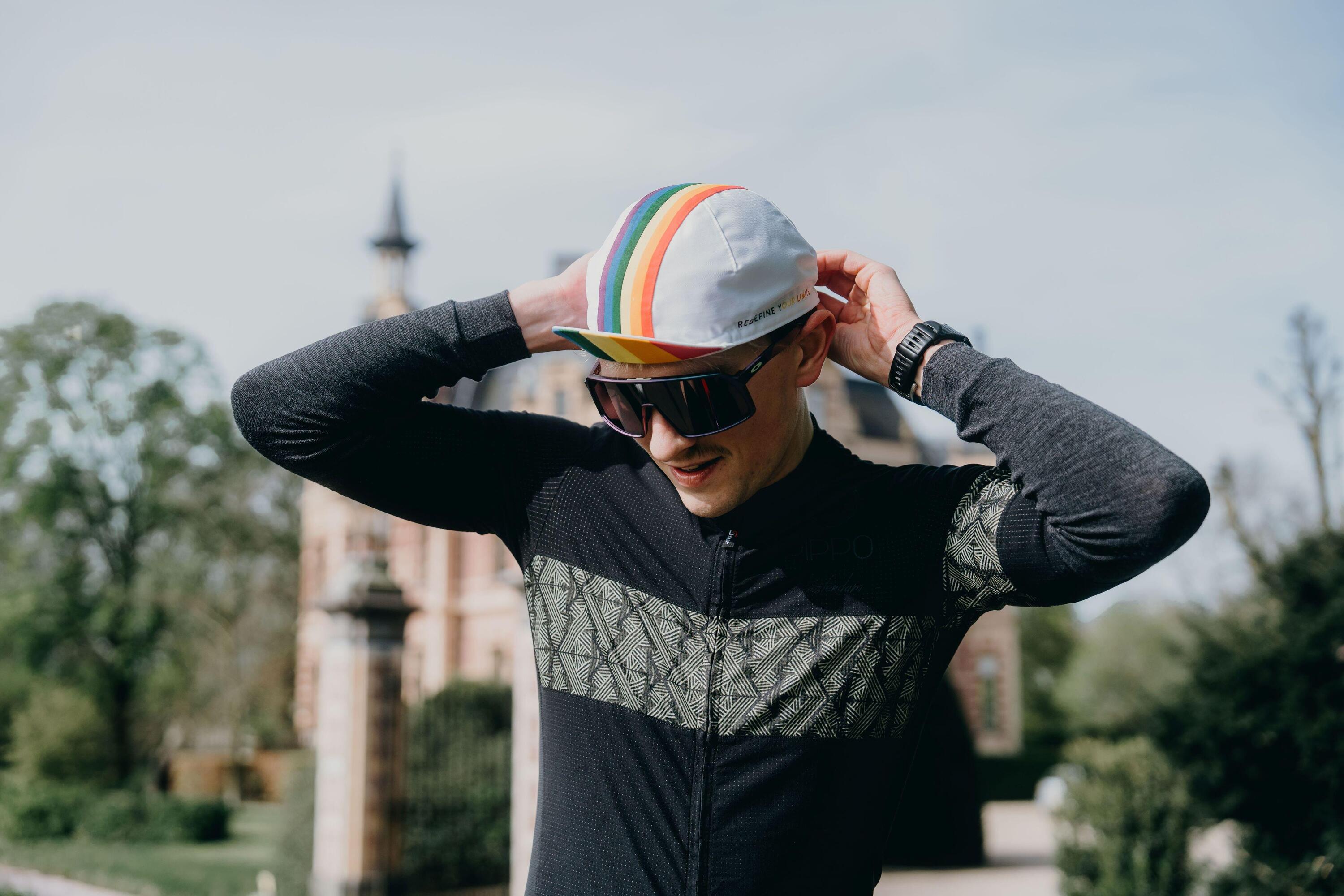 PIPPO Amsterdam calzini da strada Statement Pride 2 pezzi & 1 Berretto da corsa 7/7