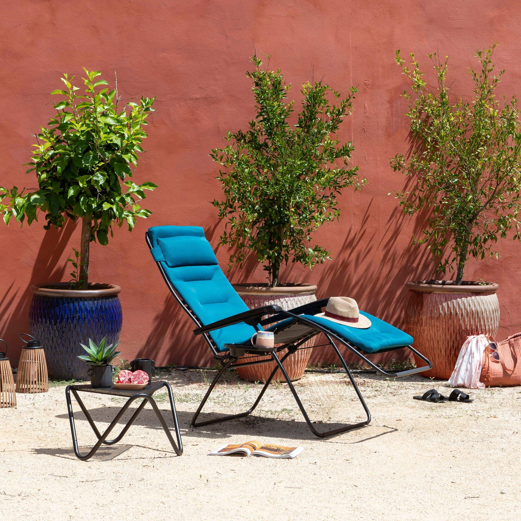 Fauteuil Relax matelassé Zéro Gravité XL - RSX CLIP XL - Bleu - Lafuma Mobilier 6/7