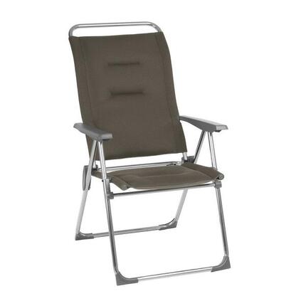 Fauteuil pliant matelassé multi-positions - ALU CHAM - Noir - Lafuma Mobilier