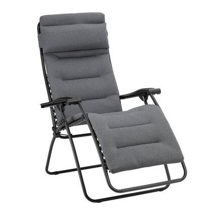 Fauteuil Relax matelassé Zéro Gravité - RSX CLIP - Gris - Lafuma Mobilier