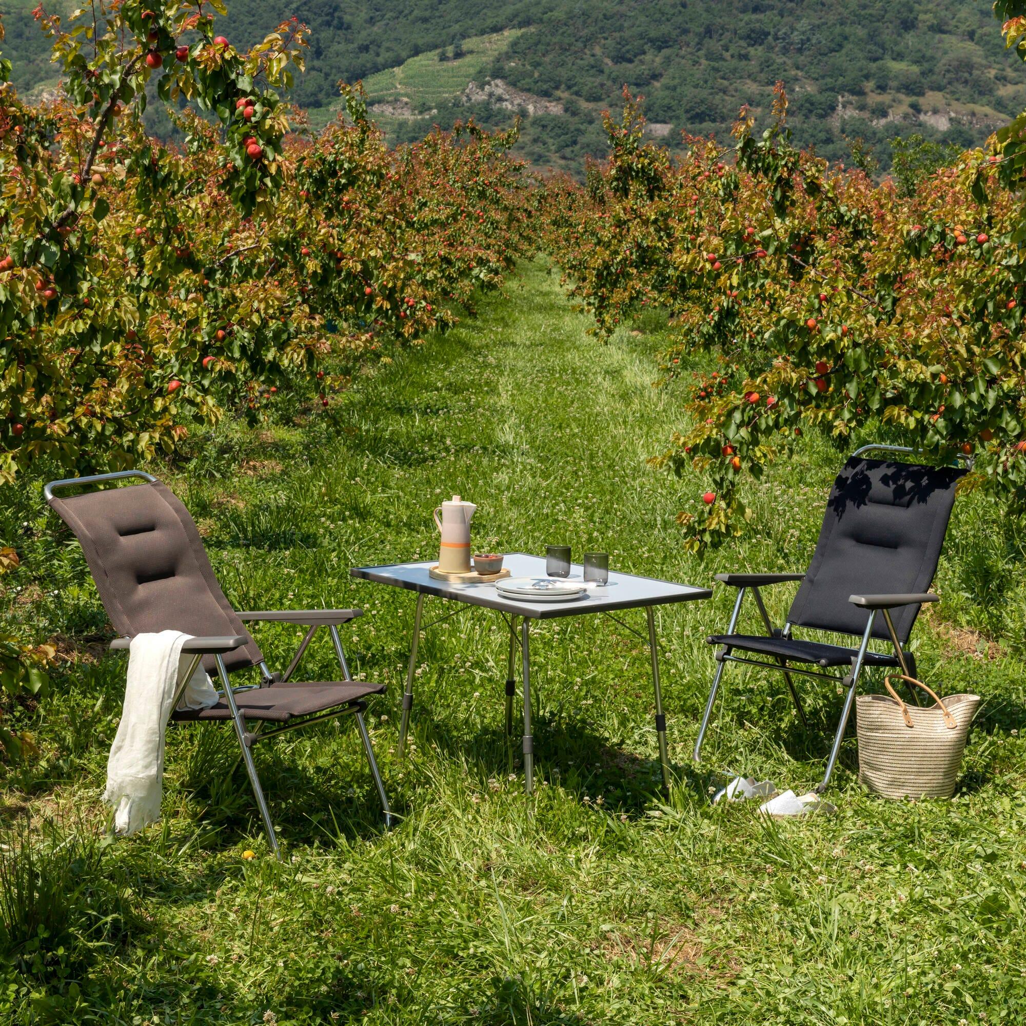 Table de camping pliante - CALIFORNIA - Gris - Lafuma Mobilier 7/7