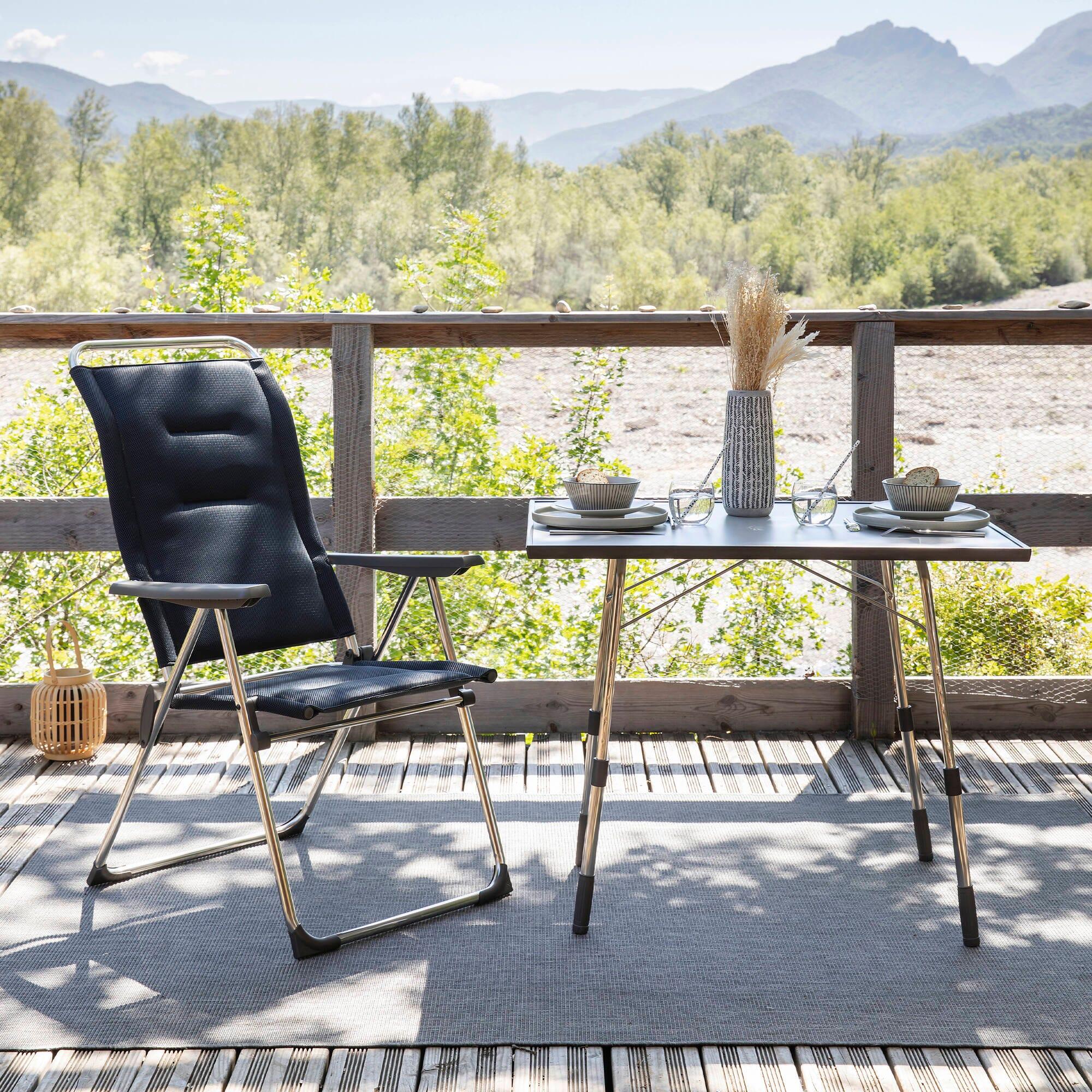 Table de camping pliante - CALIFORNIA - Gris - Lafuma Mobilier 5/7