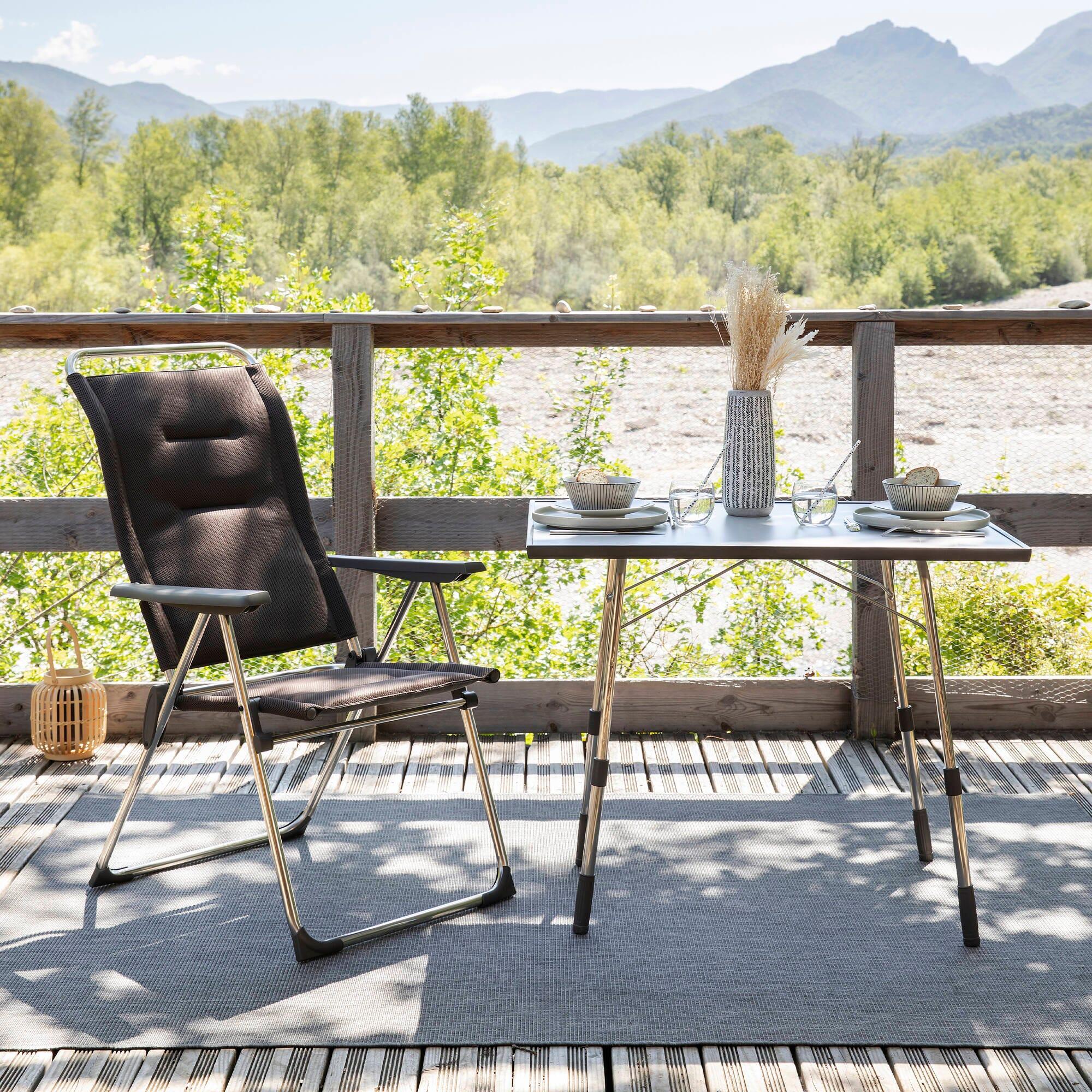 Table de camping pliante - CALIFORNIA - Gris - Lafuma Mobilier 6/7