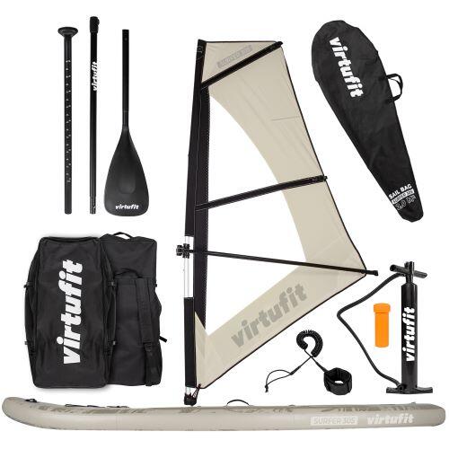 Tabla paddle surf - Surfer 305 - Beige - Con vela de viento y accesorios