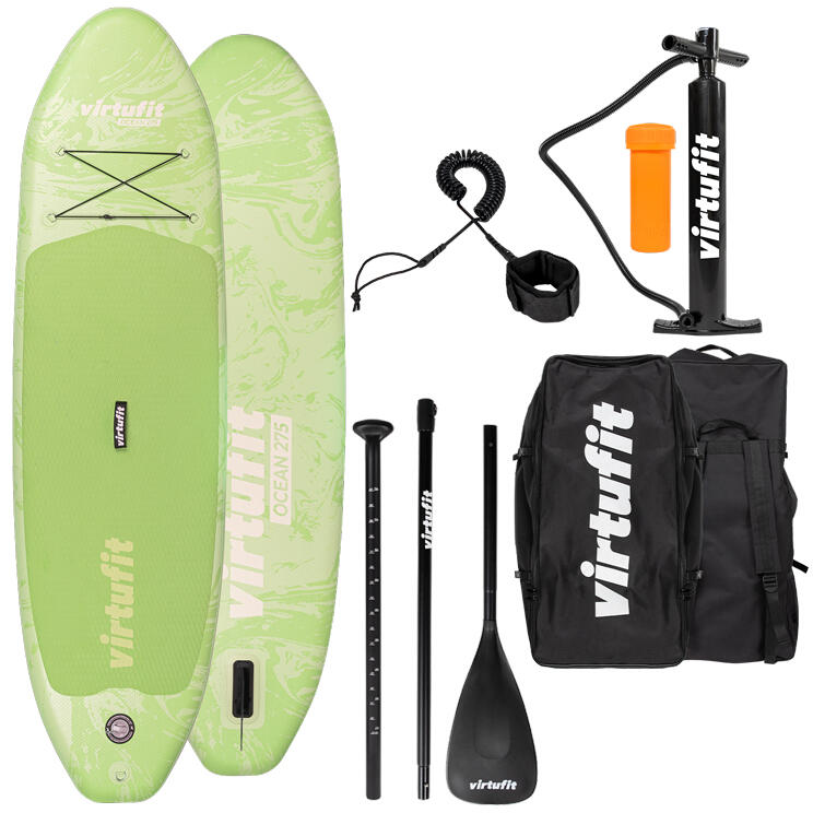Supboard Ocean 275 - Leaf Green - Met accessoires en draagtas