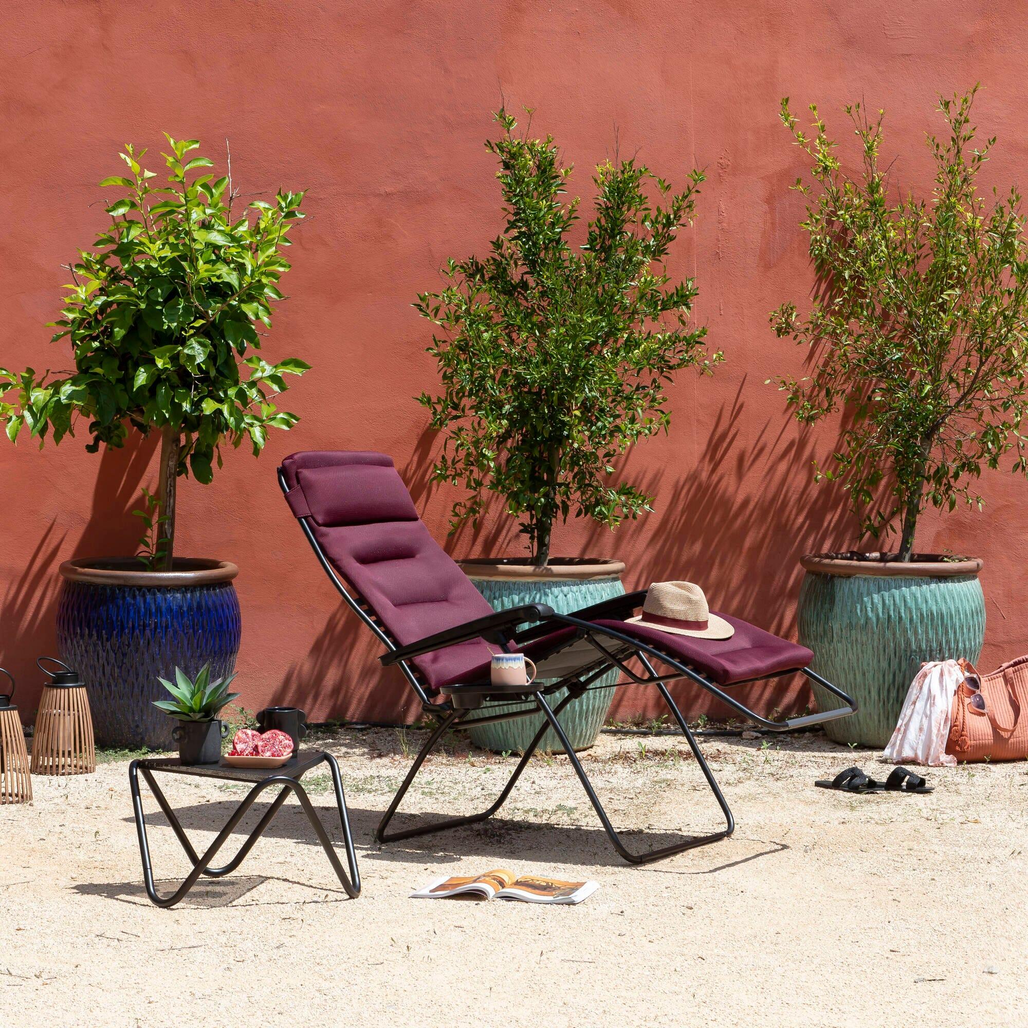 Fauteuil Relax matelassé Zéro Gravité XL - RSX CLIP XL - Rouge 6/7