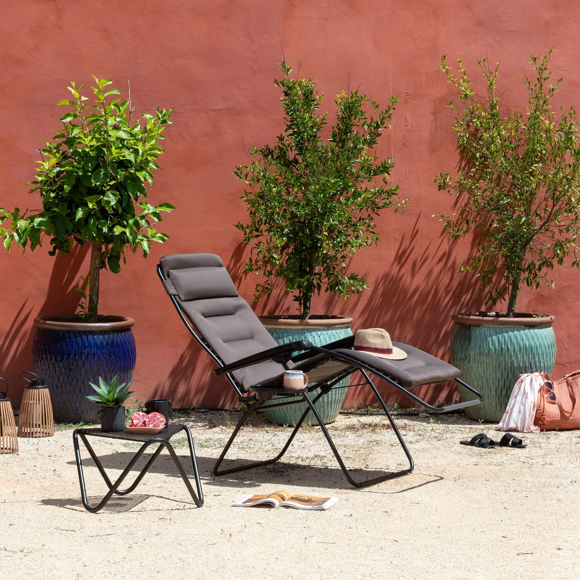Fauteuil Relax matelassé Zéro Gravité XL - RSX CLIP XL - Marron 6/7