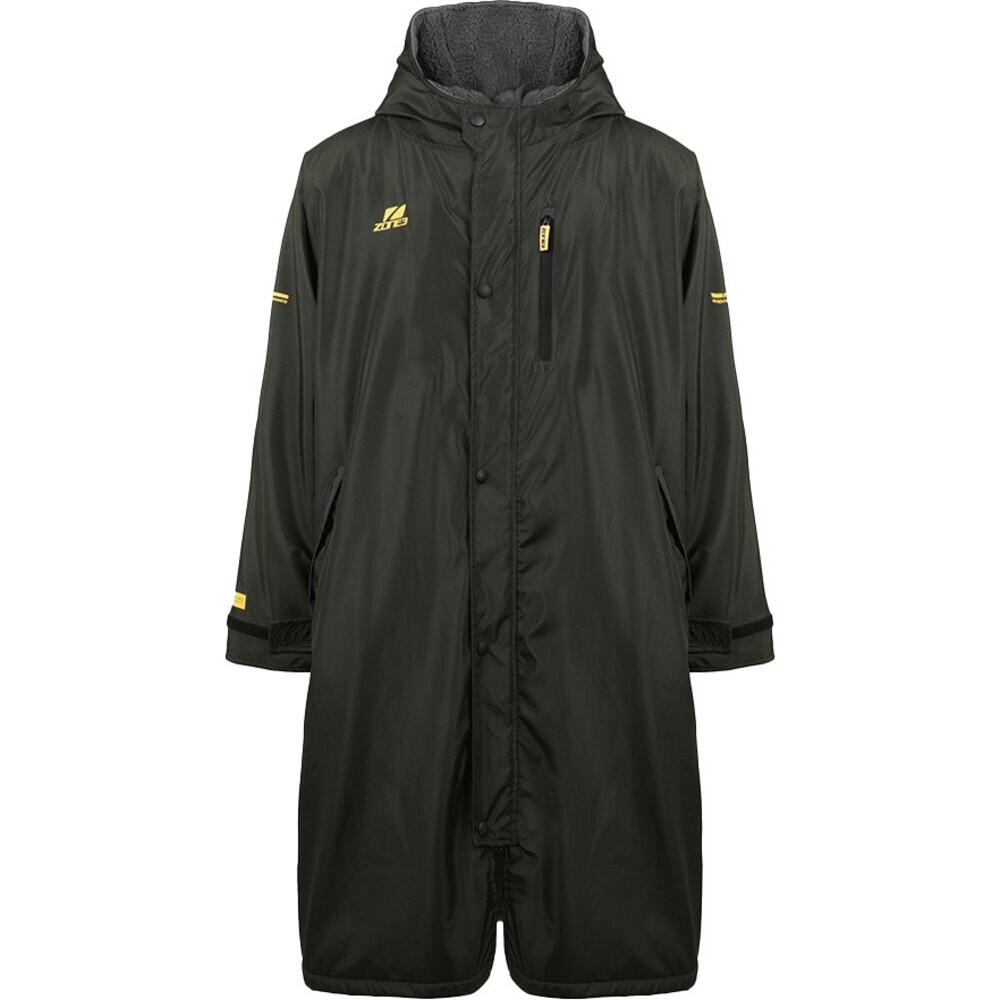 Zone3 - Heat- Tech Polaire Fleece Parka Oversize Robe - Kaki - Serviette Poncho - Gris|jaune|vert - 40 M - Decathlon