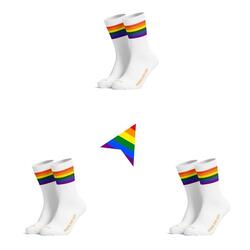 PIPPO Amsterdam Sokken unisex Pride 3 stuks