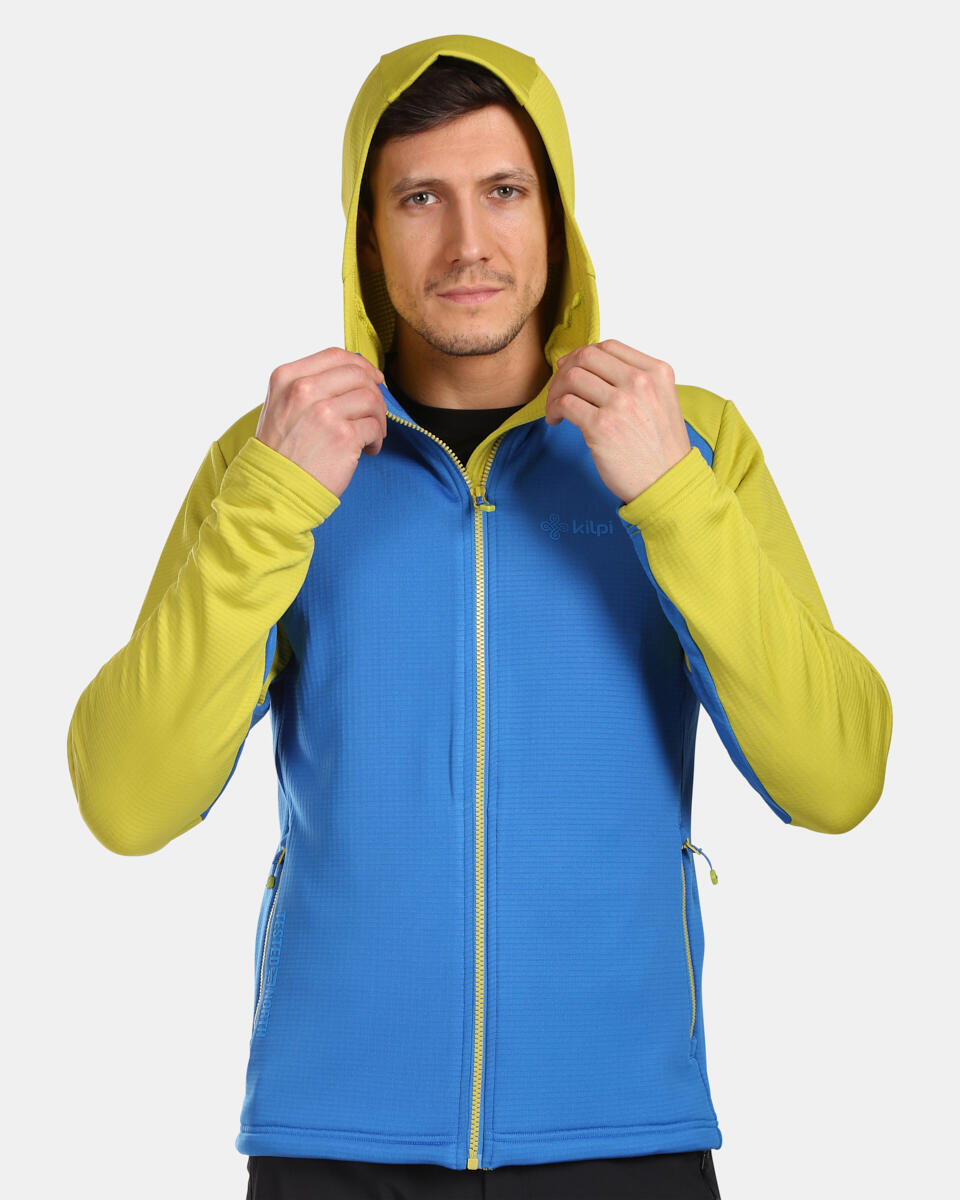 Męska elastyczna bluza sportowa polarowa Kilpi SEVELEN-M 3/4