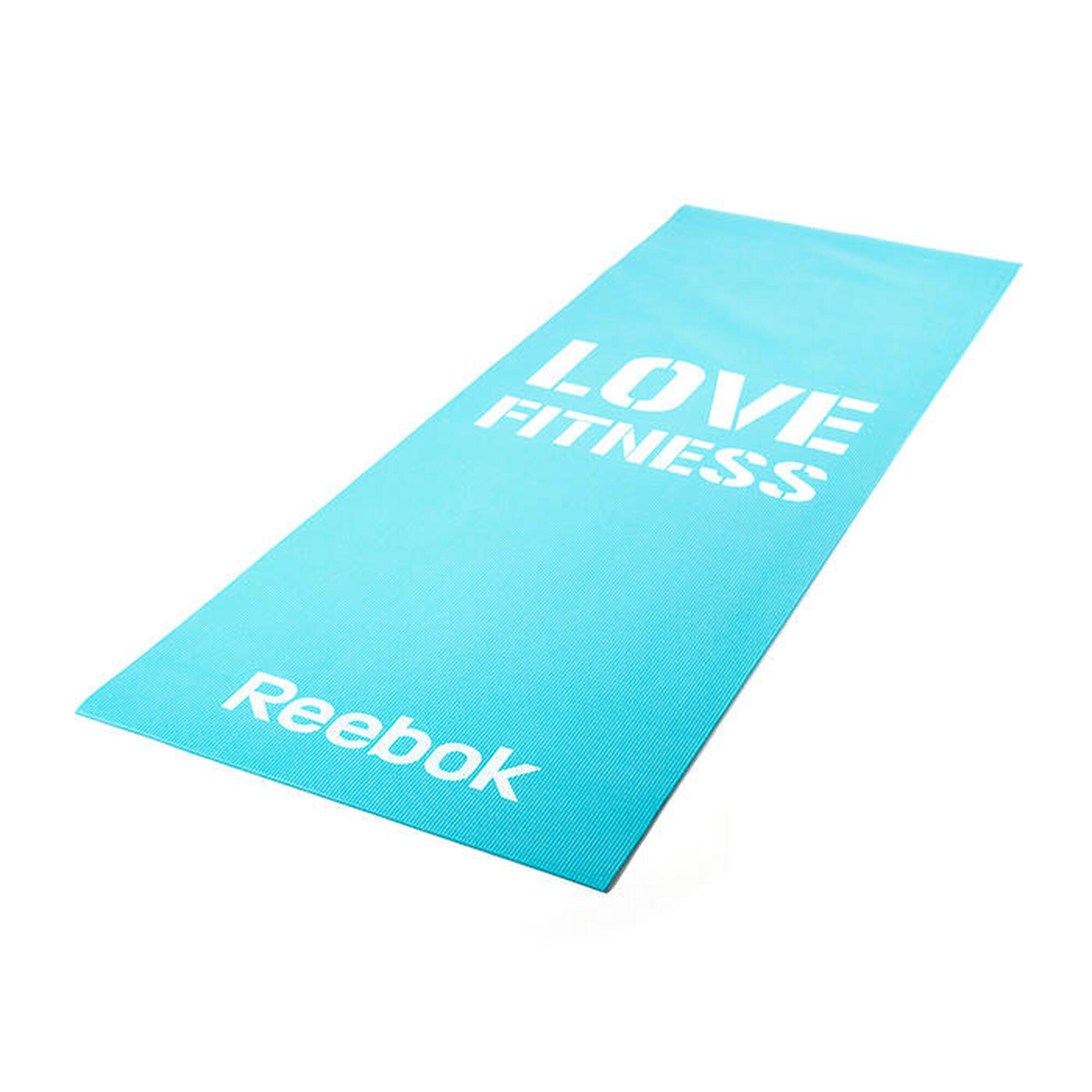 Colchoneta fitness pilates Reebok Love azul