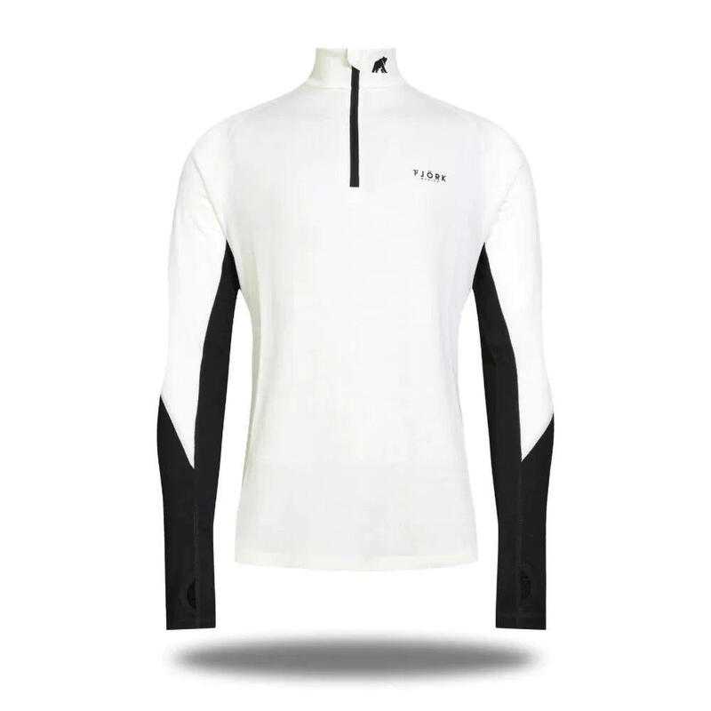Technisches Merino-T-Shirt mit langen Ärmeln - Eiger 210 Zip Herren