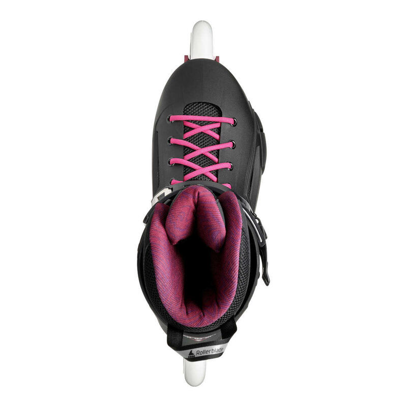 Rolki Freeride Damskie Rollerblade Lightning 90 Women Black Sangria